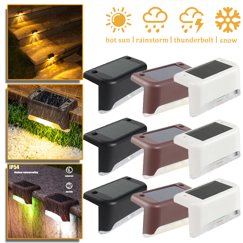 Lighting Decoration Ideas - Outdoor Solar Step Lights Warm White