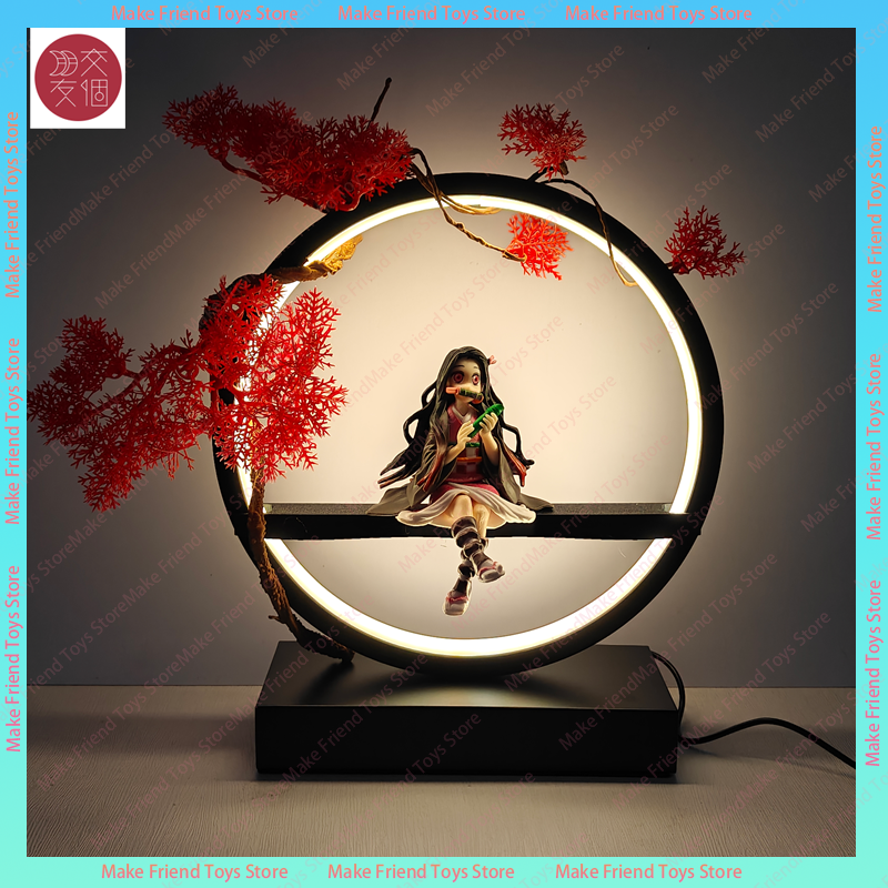 Decor Lighting Fans - Nezuko Demon Slayer 3d Led Night