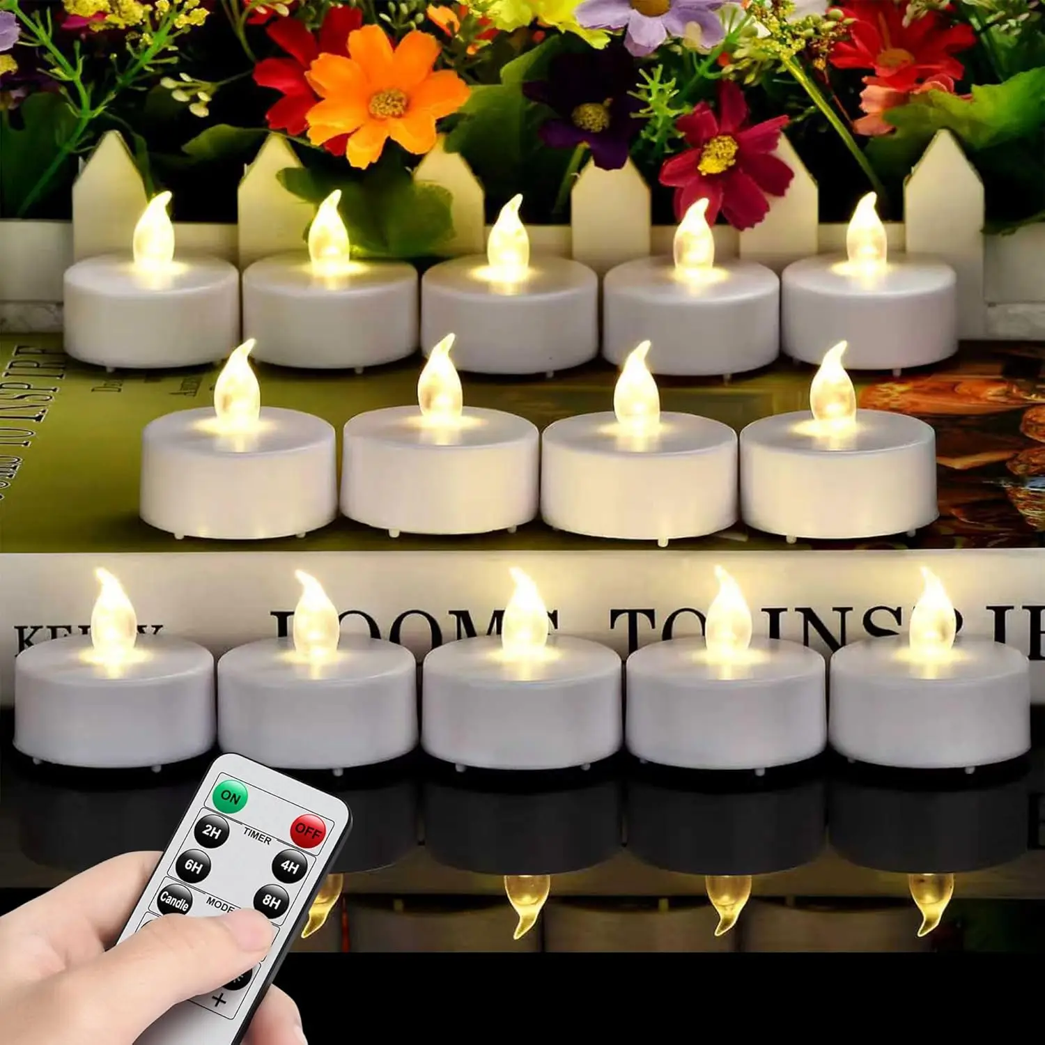 Lighting Home Decor Products - Remote Control Flameless LED Tea Light