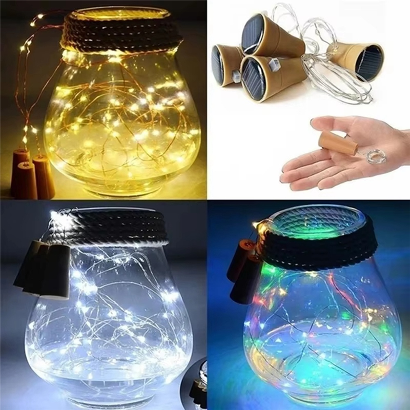 Decor Lighting Cork - ABEZ 10Pcs Solar Wine Bottle Cork