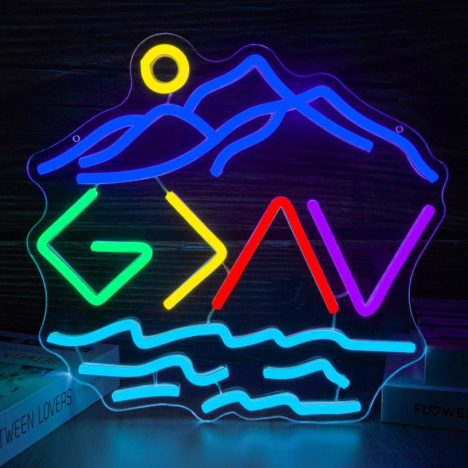 Lighting Decor For Home - God is Greater Than The Highs