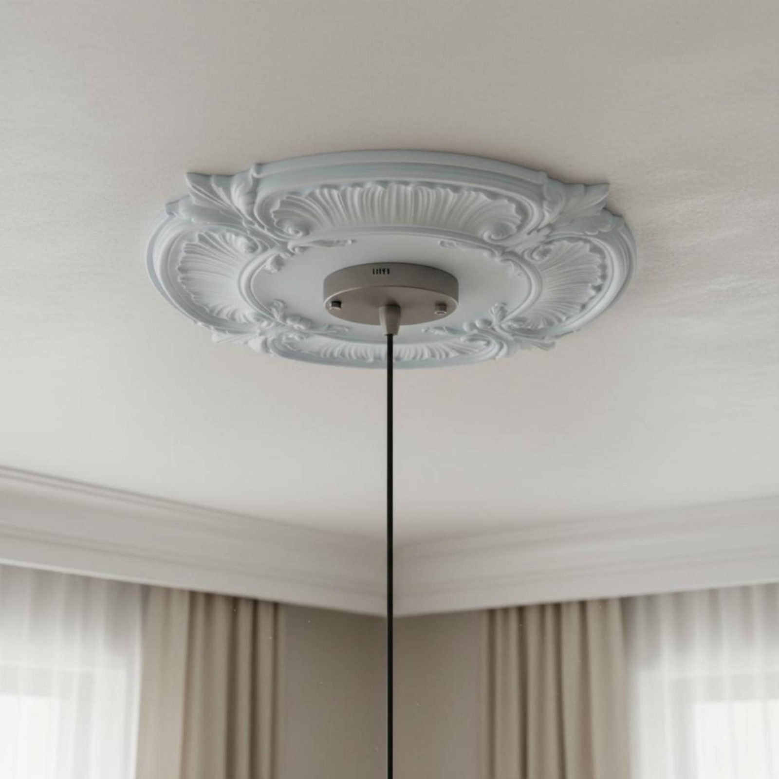 Round PU Ceiling Medallion Scr - огляд і ціна Lightings Decoration