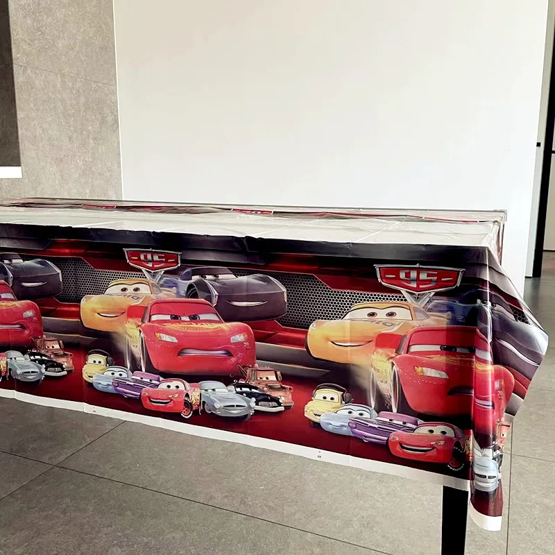 108*180cm Racing Cars Lightnin - огляд і ціна Lighting Mcqueen Birthday Decor