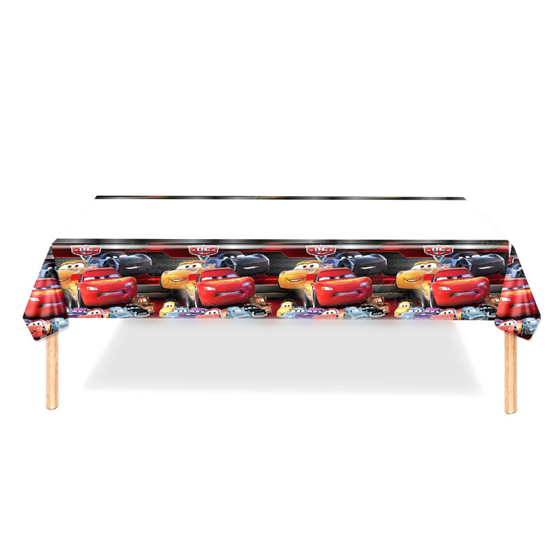108*180cm Racing Cars Lightnin - огляд і ціна Lighting Mcqueen Birthday Decor