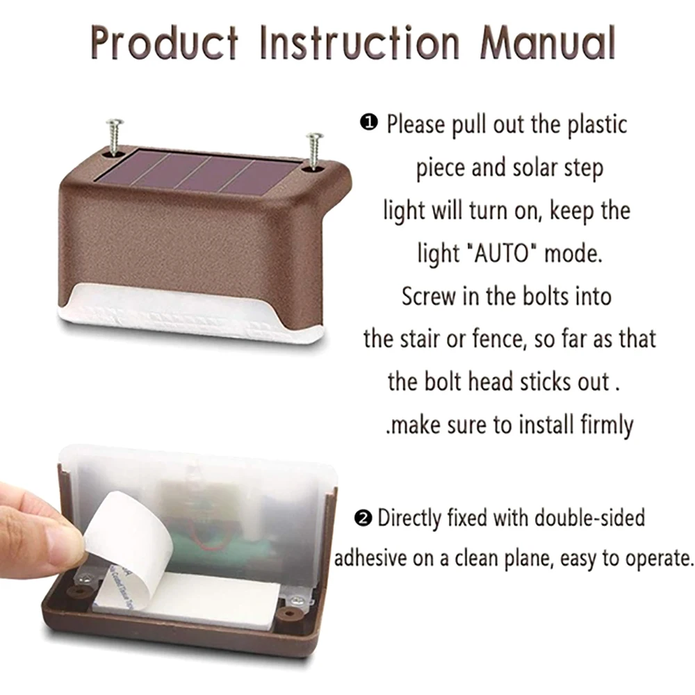 Outdoor Solar Step Lights Warm - огляд і ціна Lighting Decoration Ideas