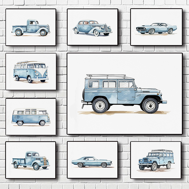 Classic Light Blue Car Vehicle - огляд і ціна Lighting Decoration Ideas