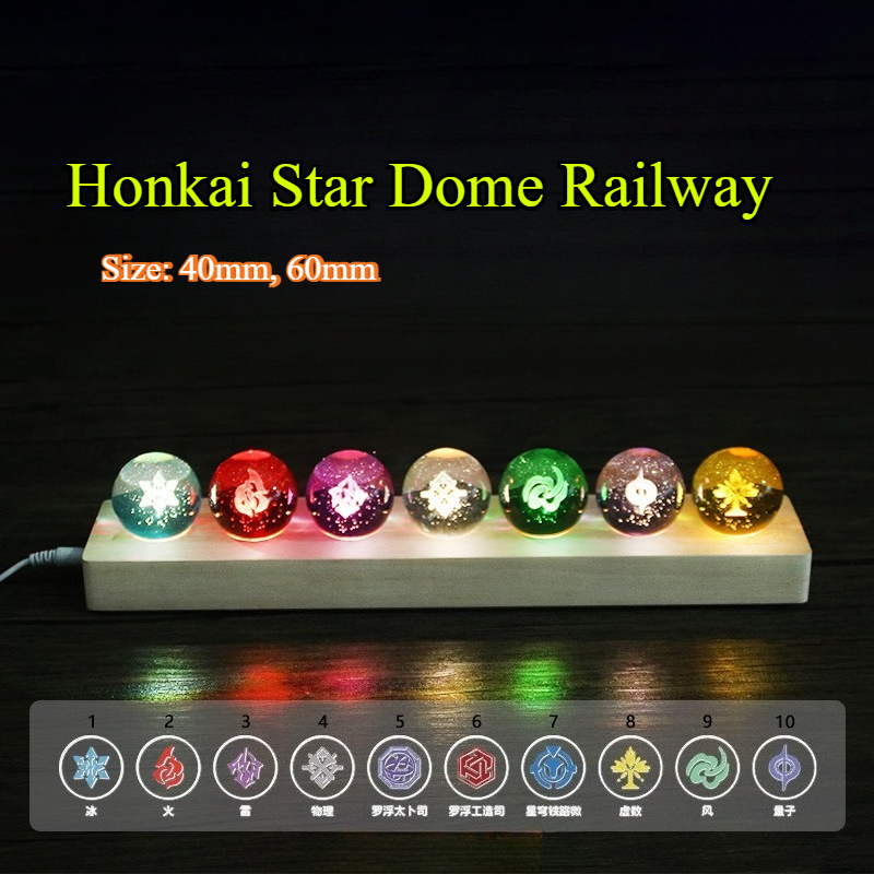Honkai Star Railway Crystal Ba - огляд і ціна Lighting Home Decor Products