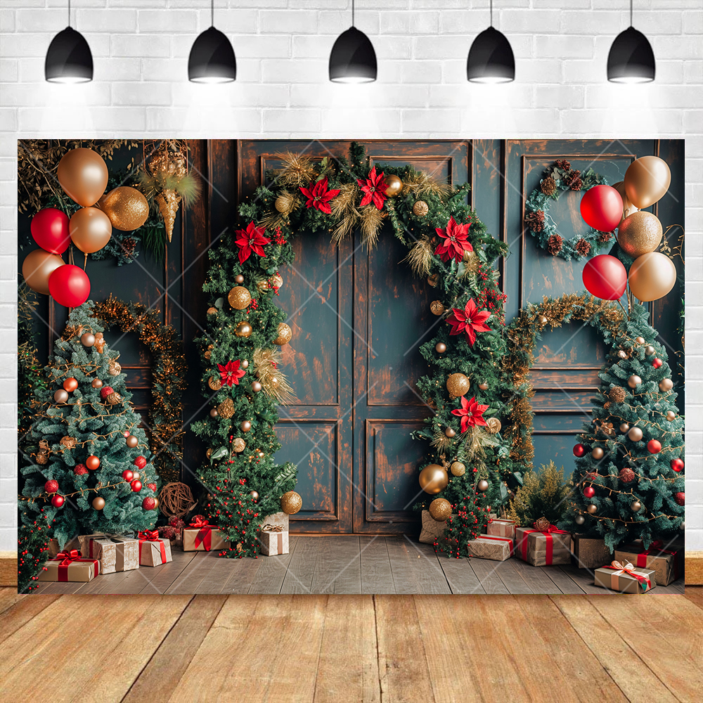 Christmas Interior Arch Window - огляд і ціна Lighting Room Decor Photo