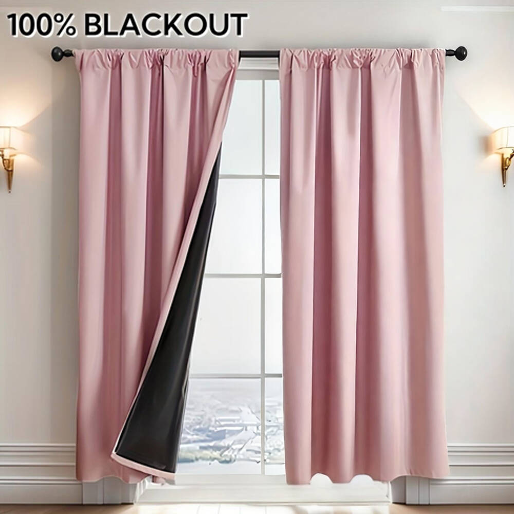1pc 100% Blackout Curtain with - огляд і ціна Lighting Decoration Ideas