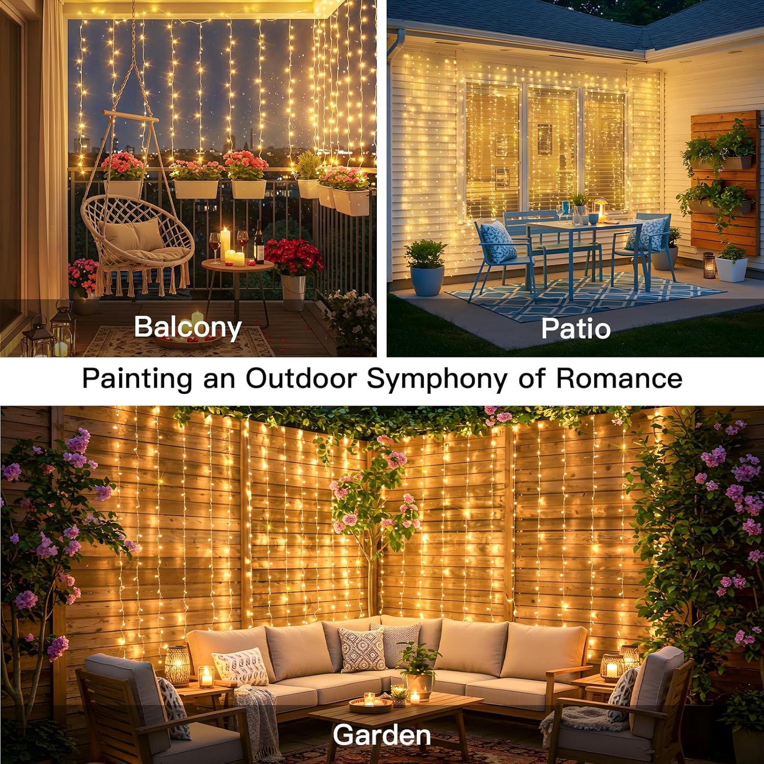 Curtain Lights For Bedroom 200 - огляд і ціна Lighting Decor Wedding