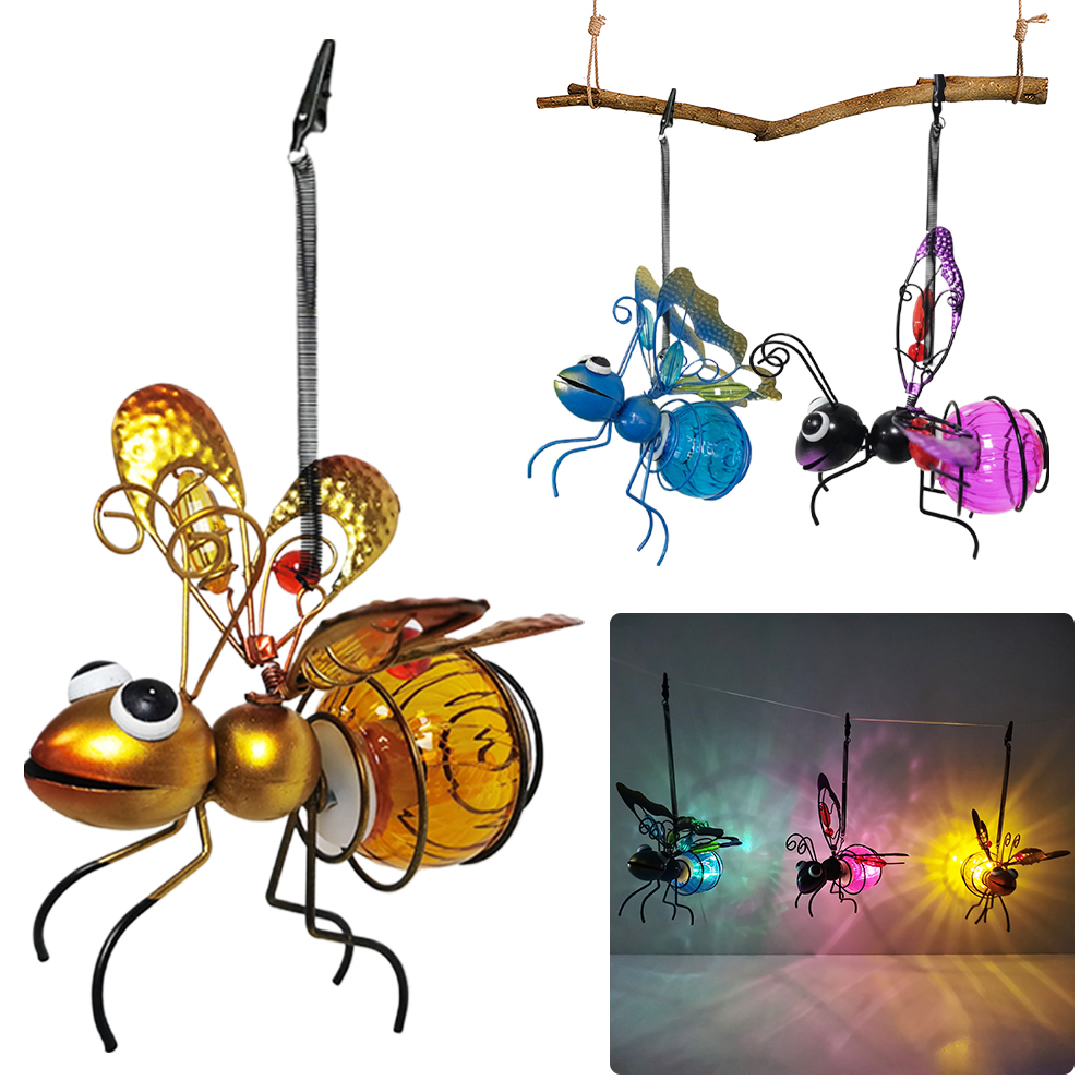 Solar Metal LED Outside Bugs w - огляд і ціна Lighting Bug Decor
