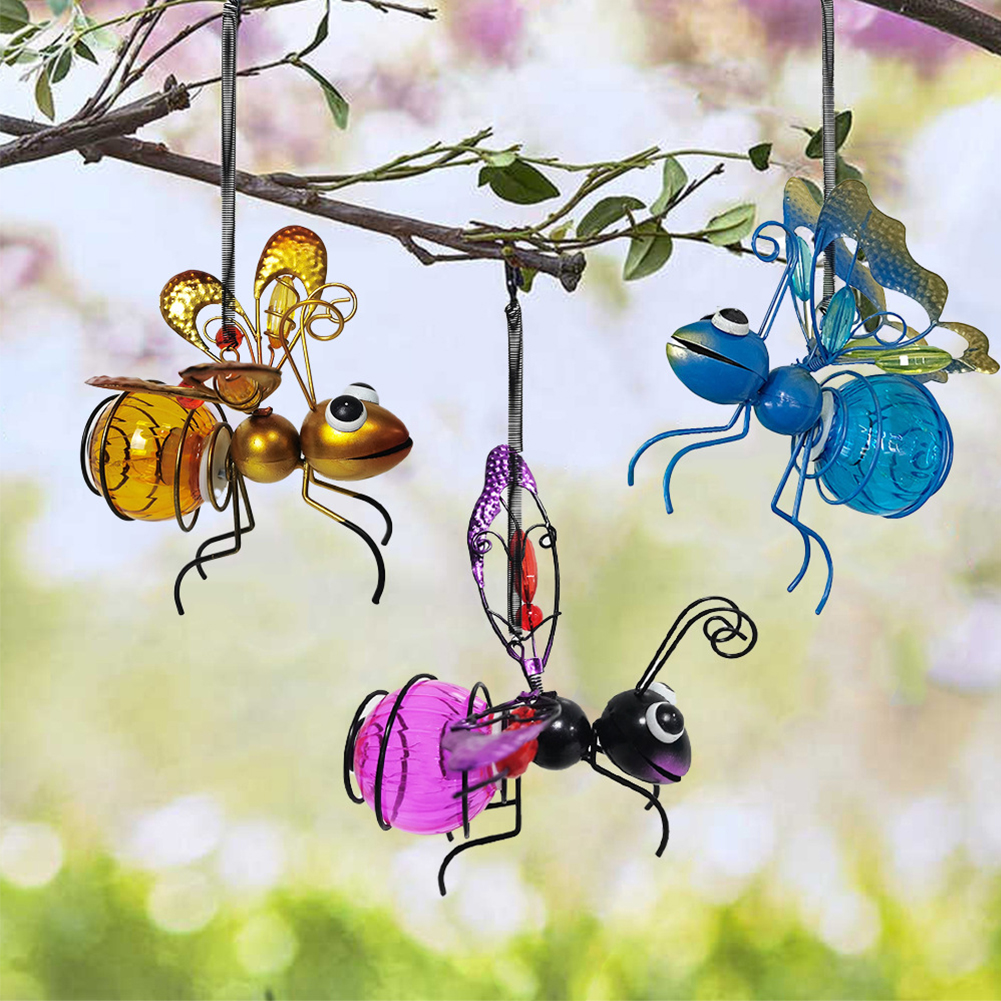 Solar Metal LED Outside Bugs w - огляд і ціна Lighting Bug Decor