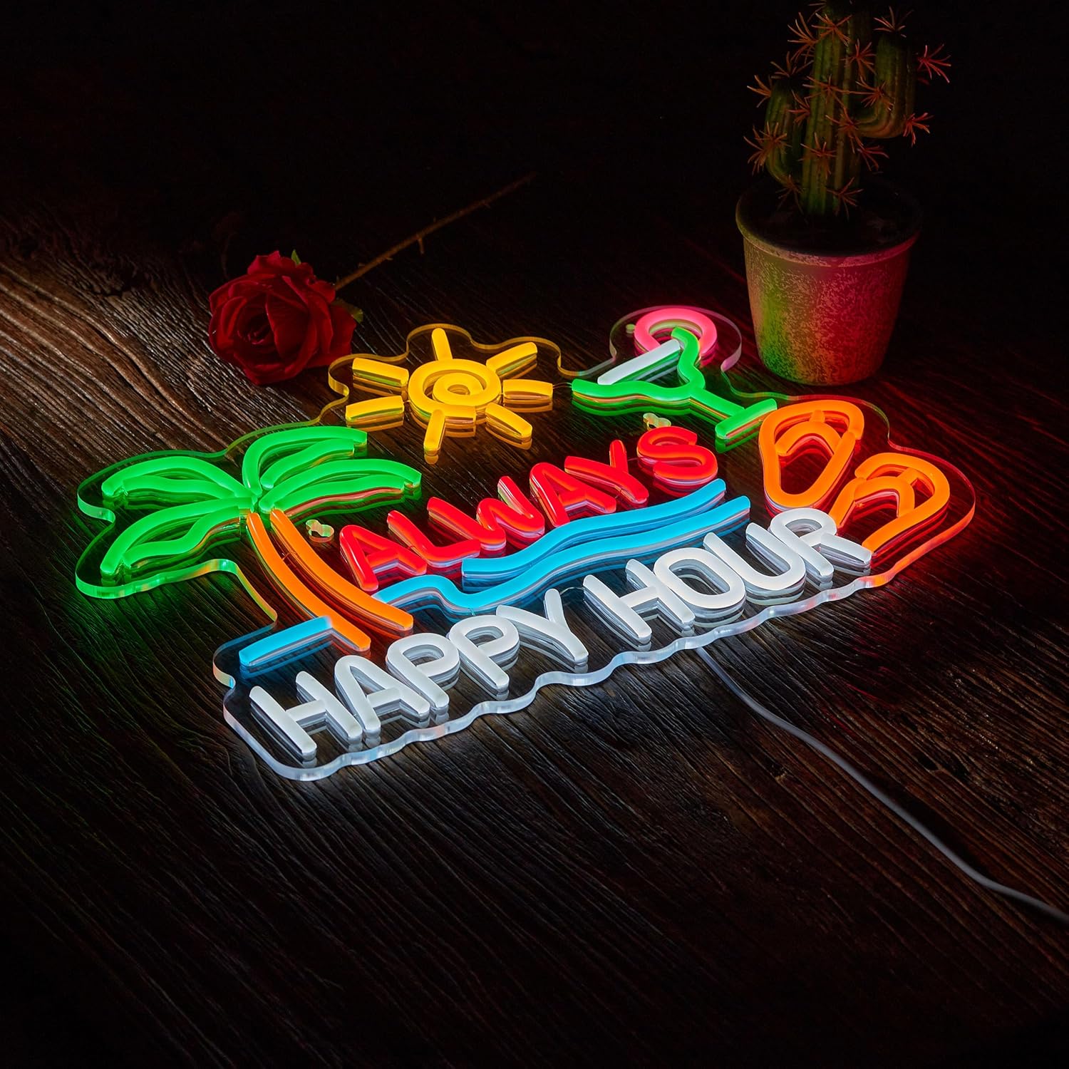 Always Happy Hour Beer Bar Neo - огляд і ціна Lighting Decor For Home