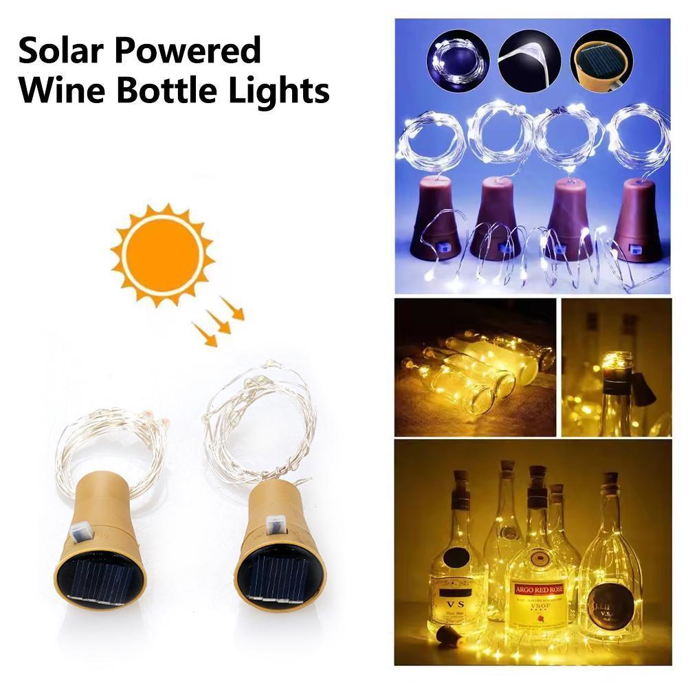 Wine Bottle Lights With Cork L - огляд і ціна Decor Lighting Cork