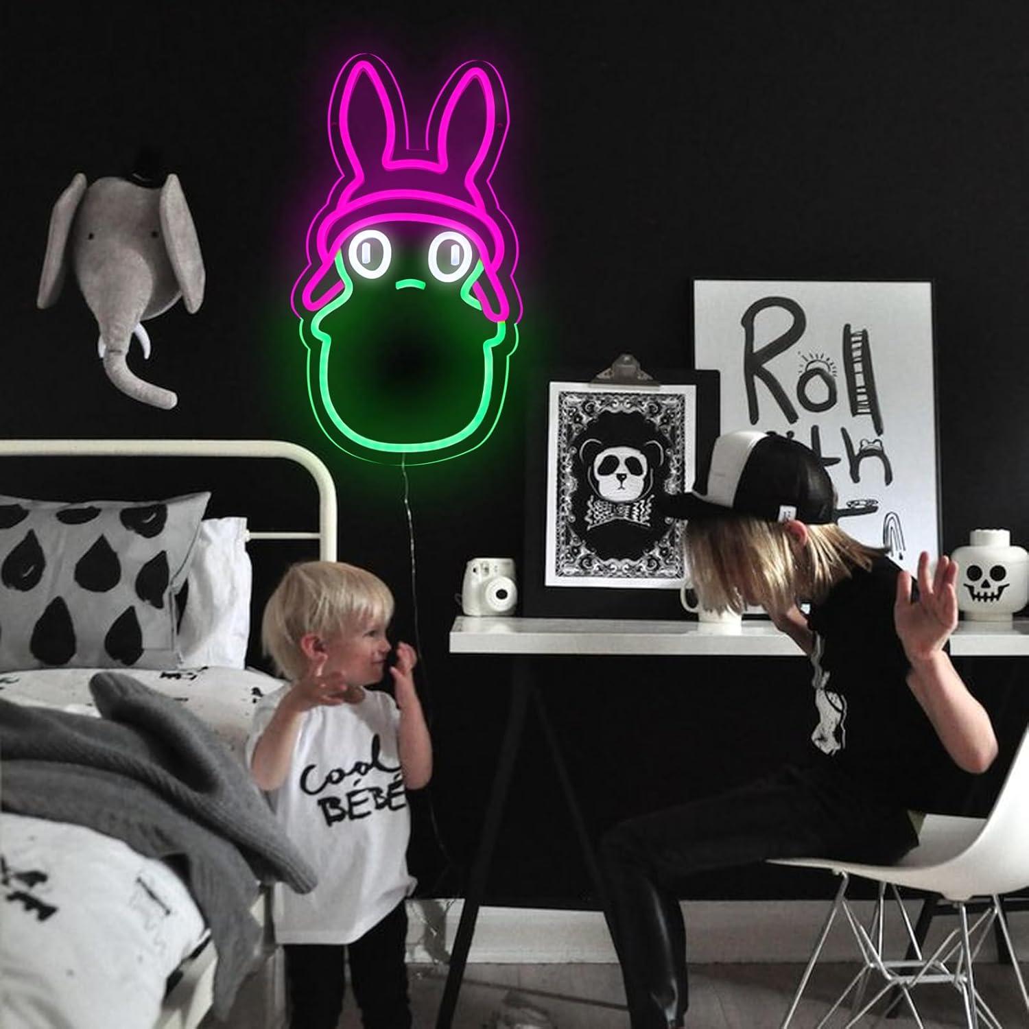 Anime Neon Signs Cute Monster  - огляд і ціна Decor Lighting Fans
