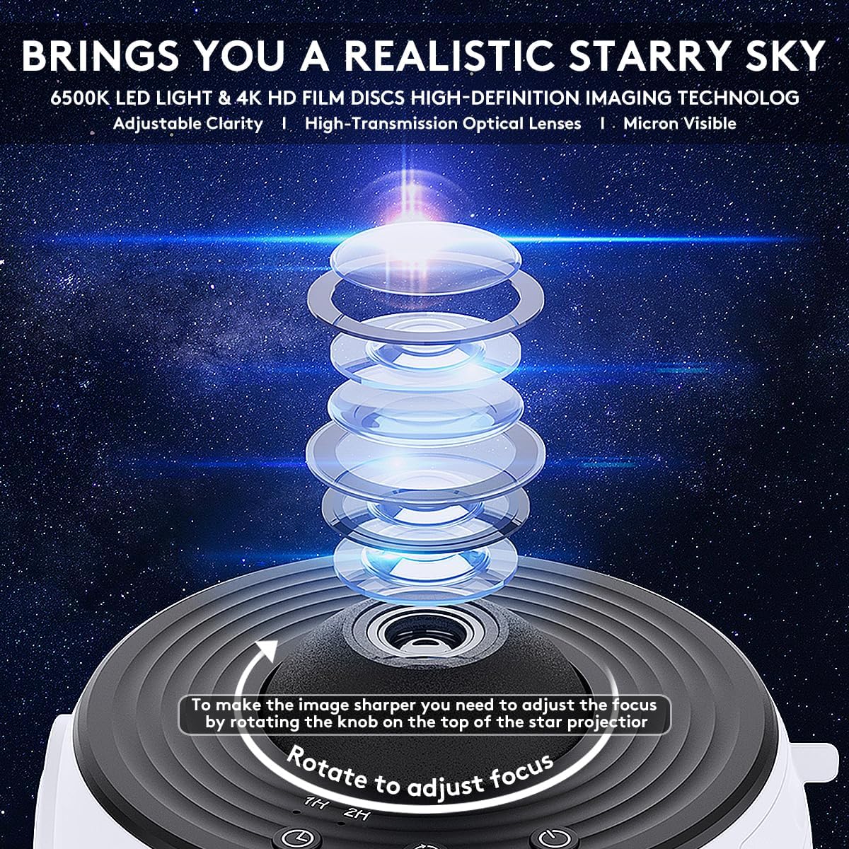 Galaxy Projector with 360° Rot - огляд і ціна Lighting Home Decor Products
