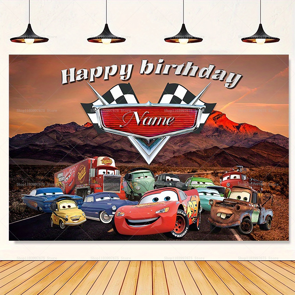 Customizable Disney Lightning  - огляд і ціна Lighting Mcqueen Birthday Decor