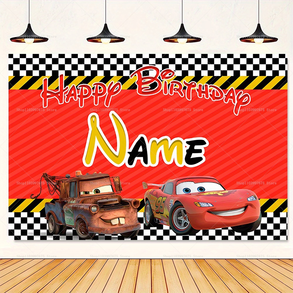 Customizable Disney Lightning  - огляд і ціна Lighting Mcqueen Birthday Decor