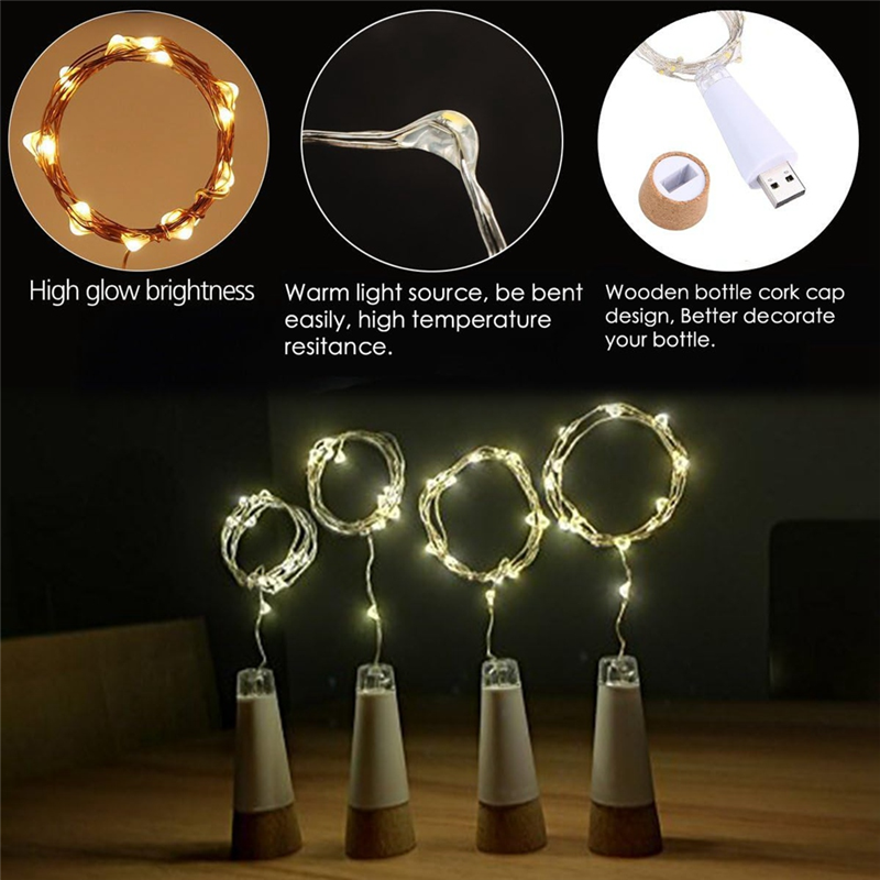 RMWIN-2PCS USB Powered Battery - огляд і ціна Decor Lighting Cork