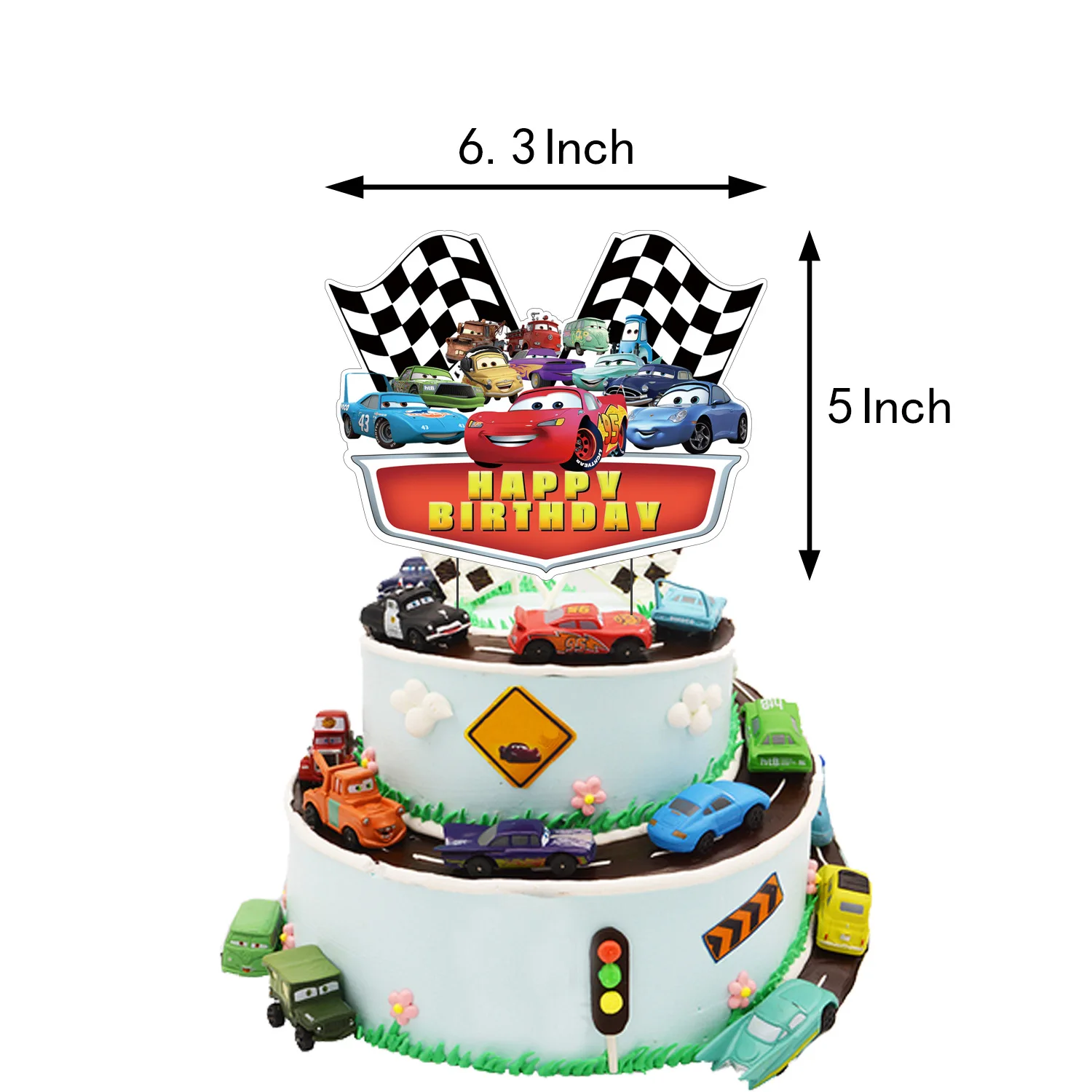 Cars Lightning McQueen Theme D - огляд і ціна Lighting Mcqueen Birthday Decor