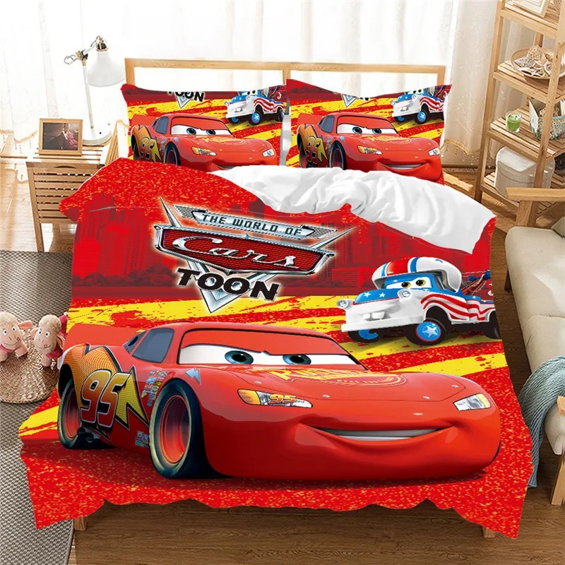 Lightning McQueen Car Duvet Co - огляд і ціна Lighting Mcqueen Birthday Decor