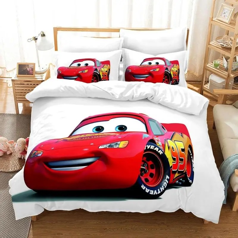 Lightning McQueen Car Duvet Co - огляд і ціна Lighting Mcqueen Birthday Decor