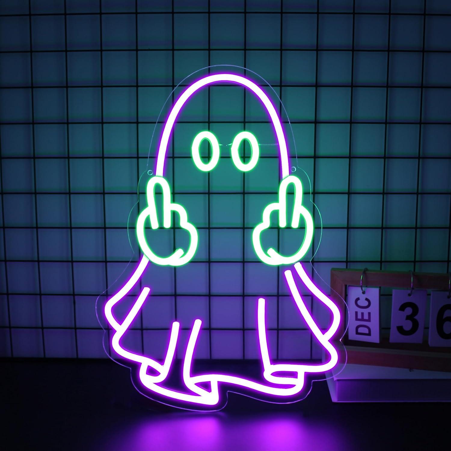 Ghost Neon Sign USB Powered LE - огляд і ціна Lighting Decor For Home