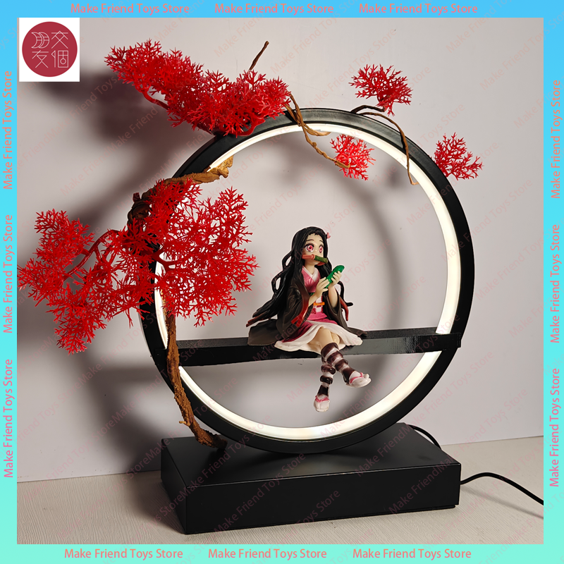 Nezuko Demon Slayer 3d Led Nig - огляд і ціна Decor Lighting Fans