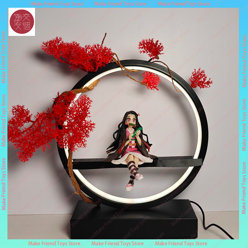 Nezuko Demon Slayer 3d Led Nig - огляд і ціна Decor Lighting Fans