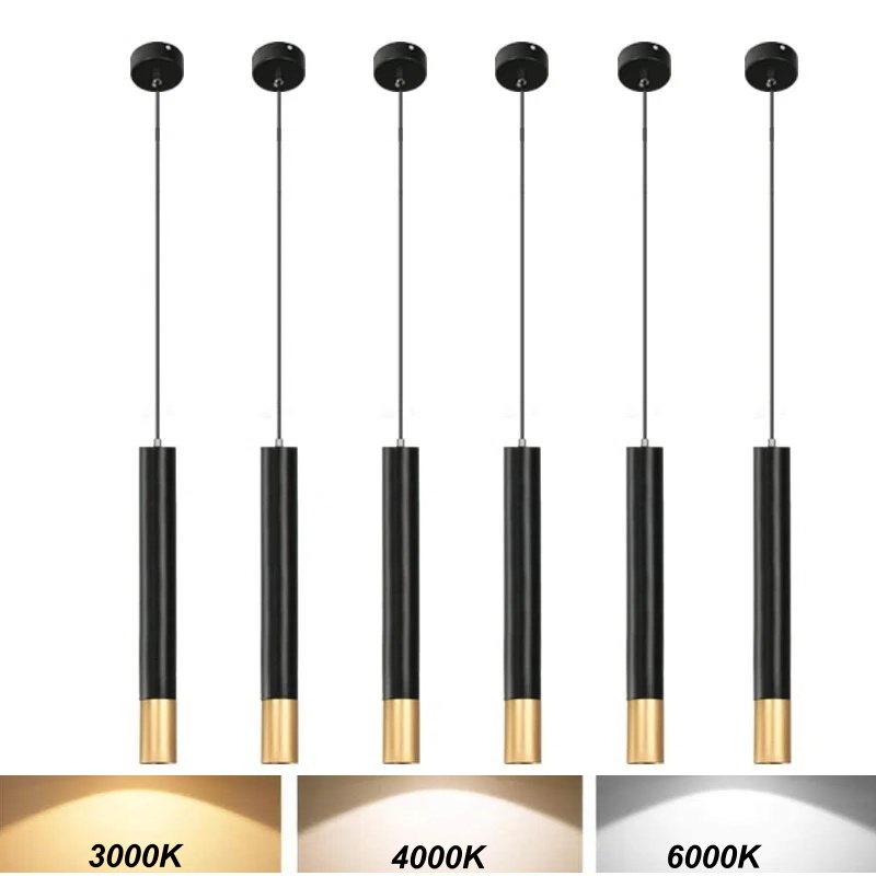 Modern LED Long tube pendant l - огляд і ціна Lighting Decor Company