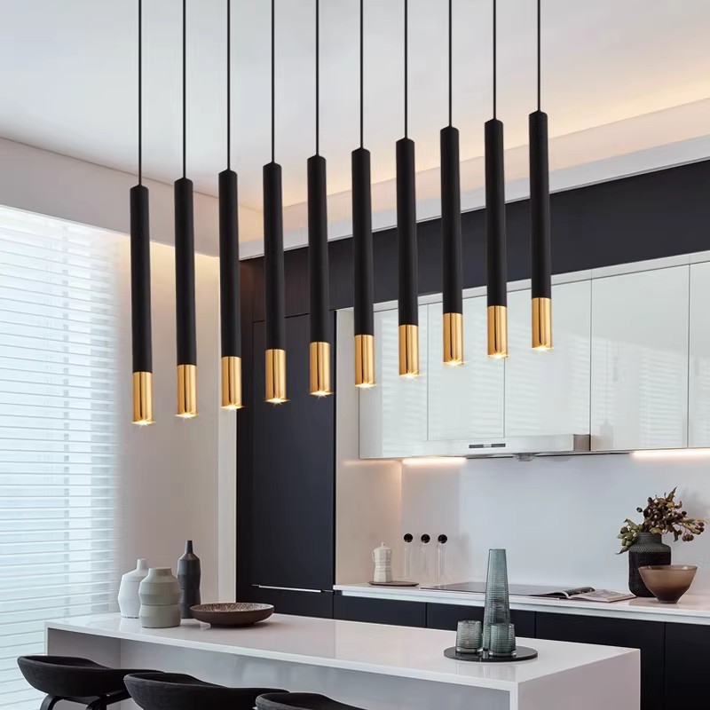 Modern LED Long tube pendant l - огляд і ціна Lighting Decor Company