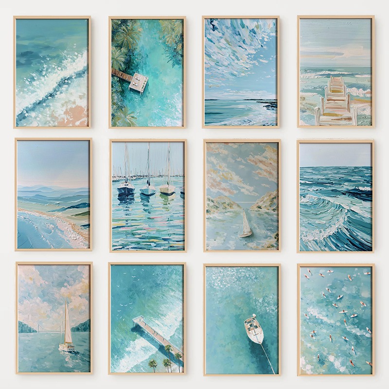 Light Blue Ocean Stretched So  - огляд і ціна Lighting Decoration Ideas