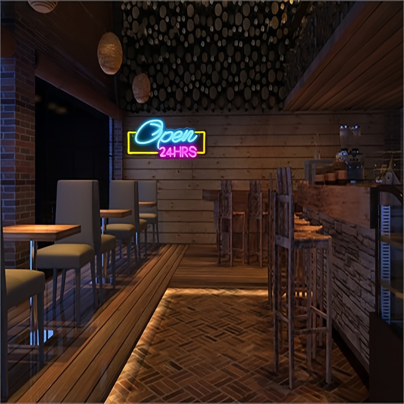 Open 24 Hours Led Neon Signs L - огляд і ціна Decor Lighting Opening Hours