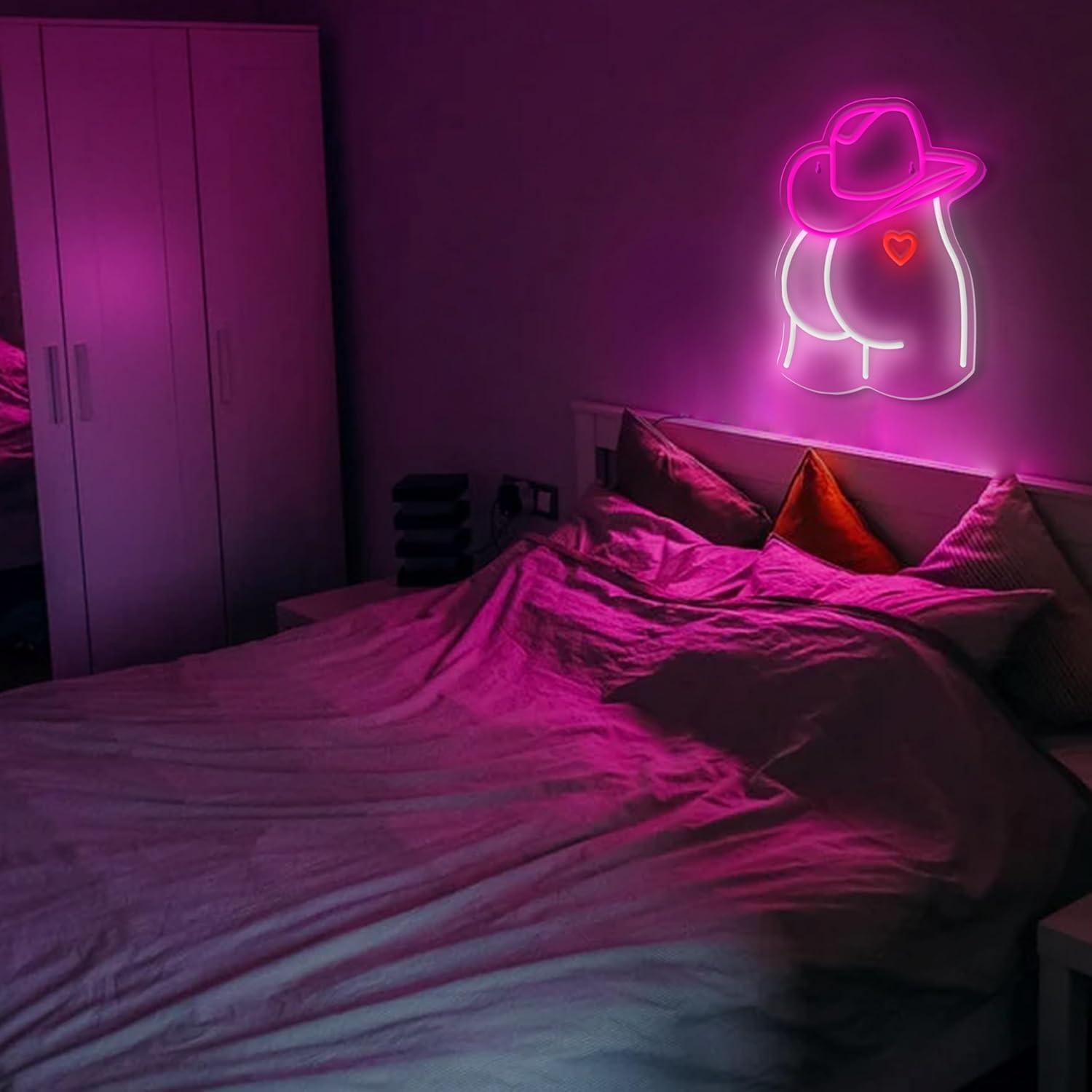 Cowgirl Neon Sign Dimmable LED - огляд і ціна Lighting Decor Wedding