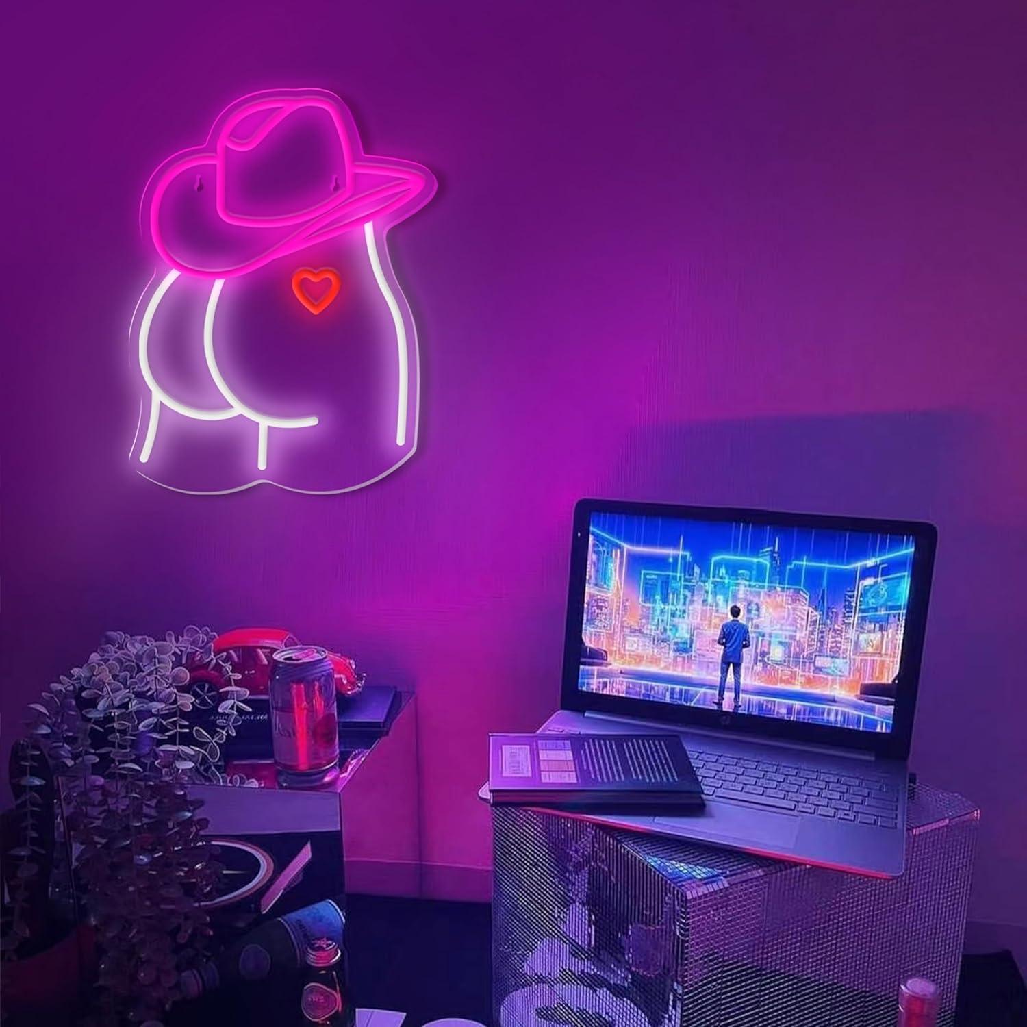 Cowgirl Neon Sign Dimmable LED - огляд і ціна Lighting Decor Wedding