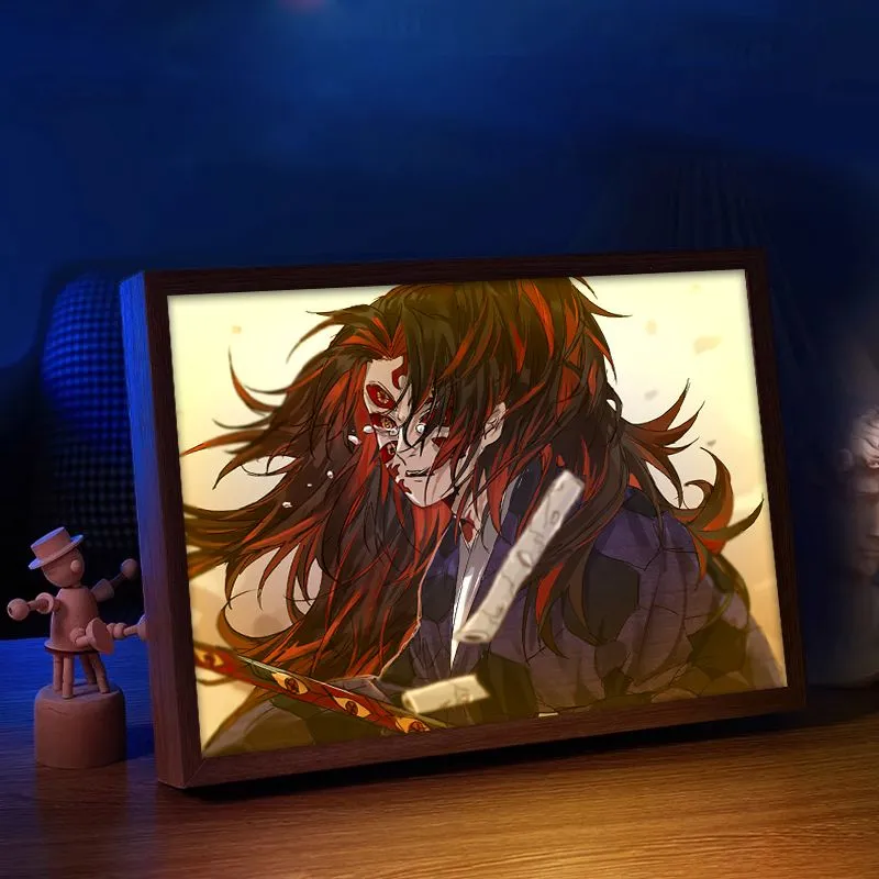 Demon Slayer Action Figures Li - огляд і ціна Lighting Room Decor Photo