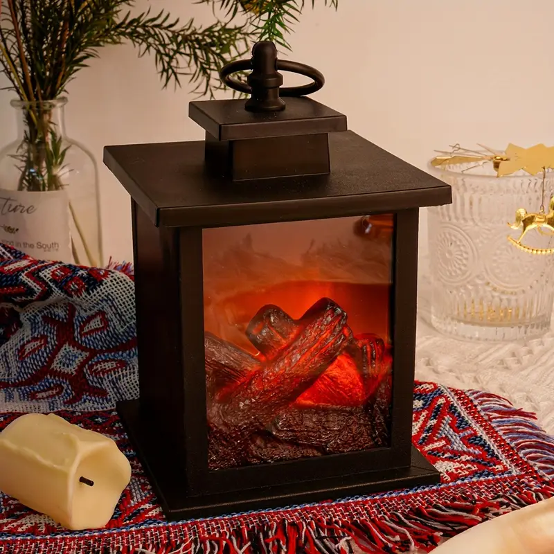 LED Fireplace Lamp Realistic F - огляд і ціна Lighting Decoration Ideas