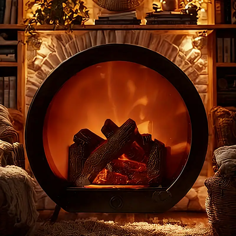 LED Fireplace Lamp Realistic F - огляд і ціна Lighting Decoration Ideas