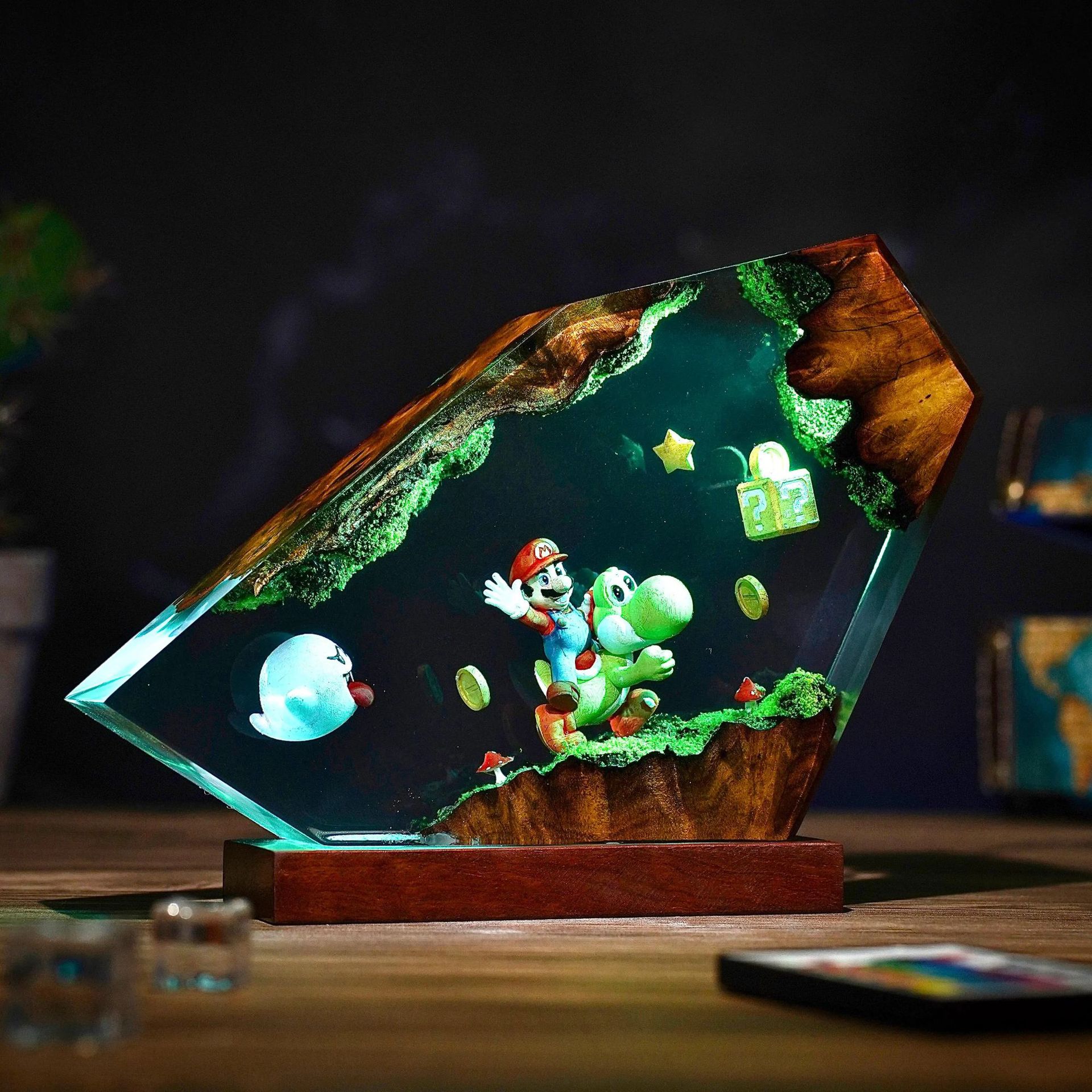 Table Resin Lamp Cartoon Anime - огляд і ціна Decor Lighting Table Lamps