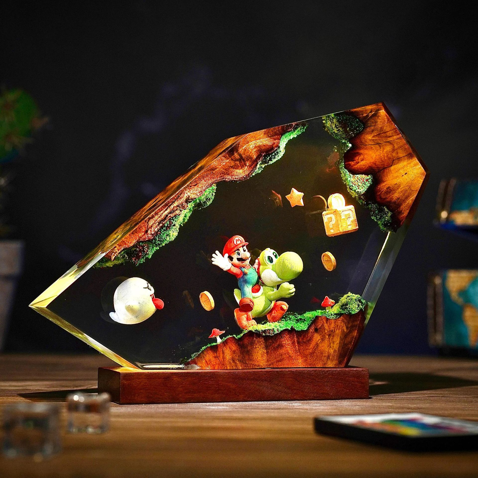 Table Resin Lamp Cartoon Anime - огляд і ціна Decor Lighting Table Lamps