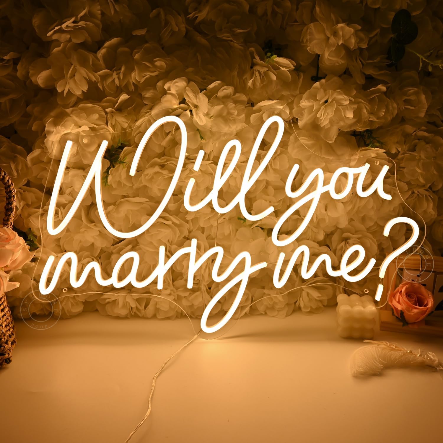 Will You Marry Me LED Neon Lig - огляд і ціна Lighting Decor Wedding