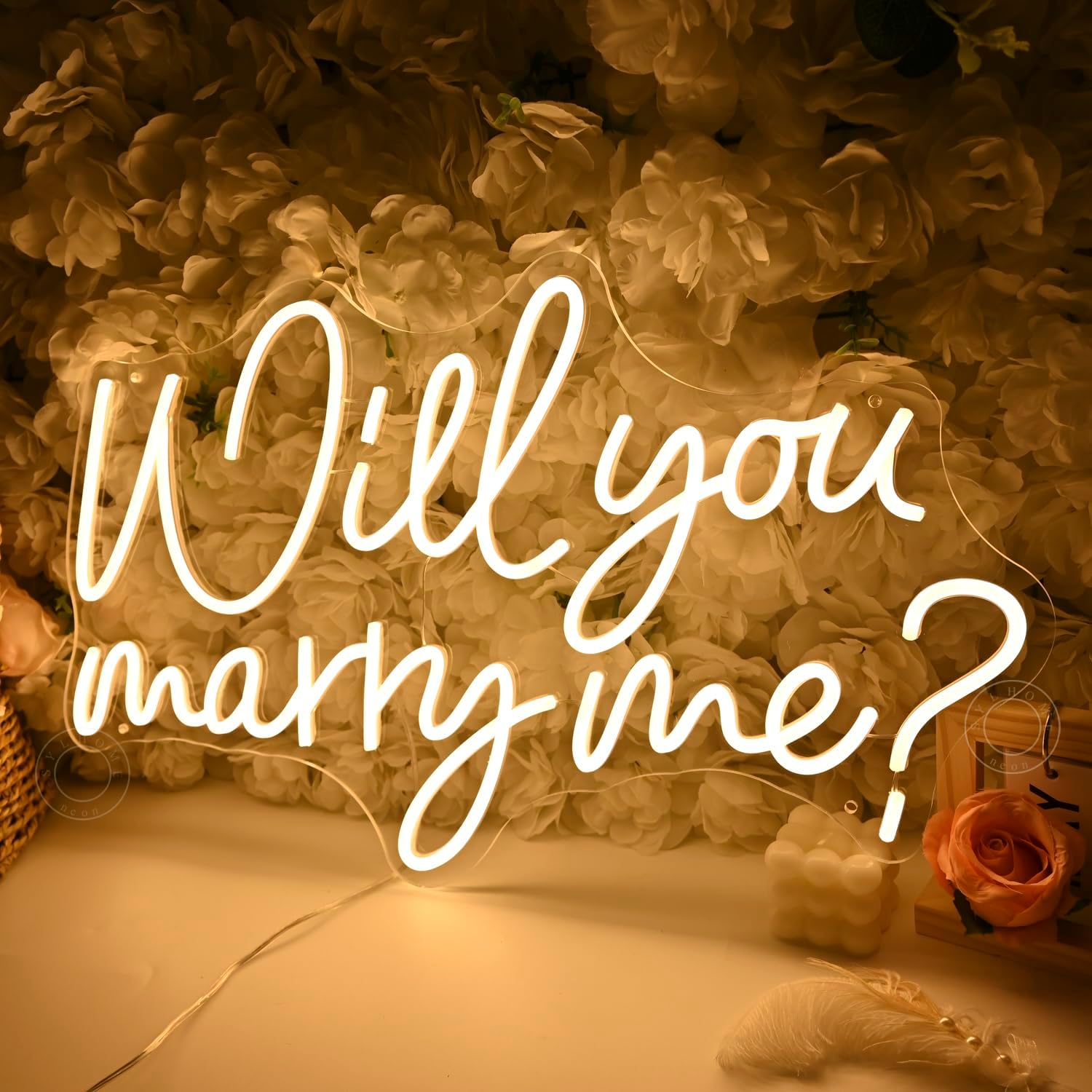 Will You Marry Me LED Neon Lig - огляд і ціна Lighting Decor Wedding
