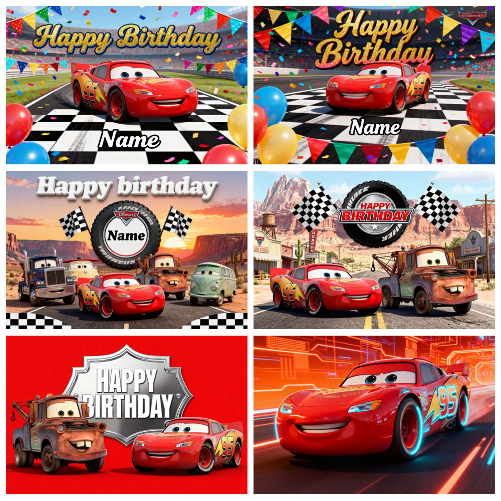 Disney Lightning McQueen Photo - огляд і ціна Lighting Mcqueen Birthday Decor