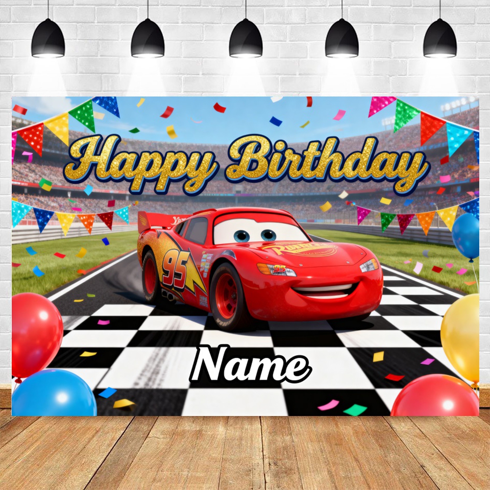 Disney Lightning McQueen Photo - огляд і ціна Lighting Mcqueen Birthday Decor