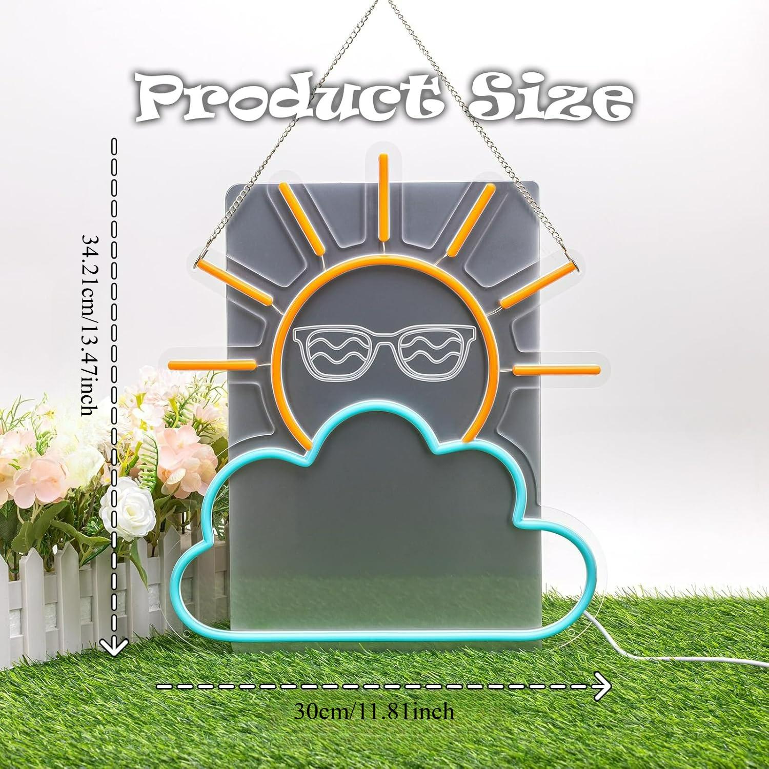 Sunrise Sunset Neon Sign USB P - огляд і ціна Lighting Decor Living Room