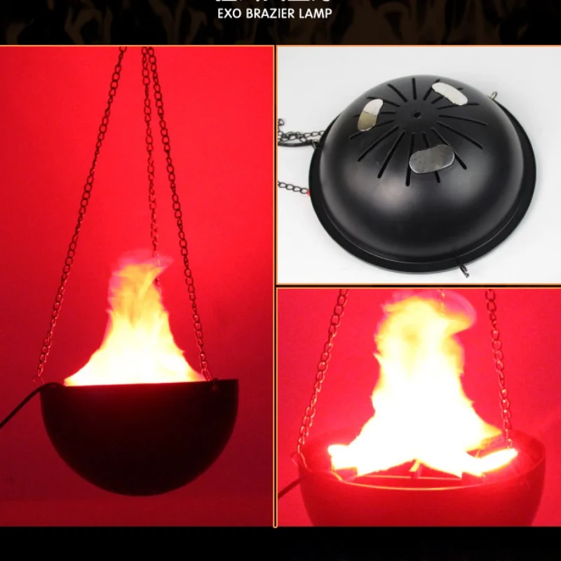 3D Fake Flame Lamp Simulation  - огляд і ціна Lighting Decor Living Room
