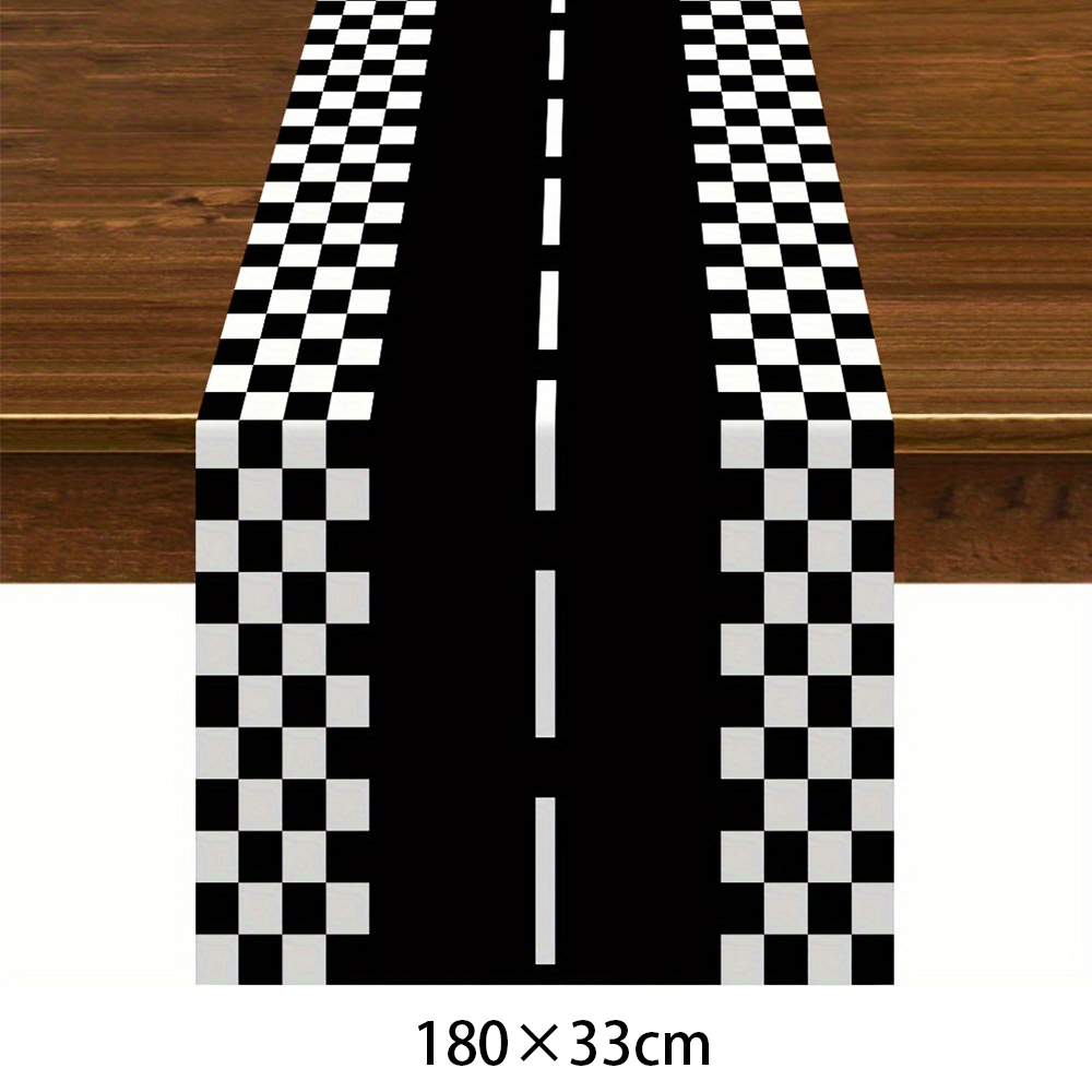 Racing Car Table Runner Tablec - огляд і ціна Lighting Mcqueen Birthday Decor