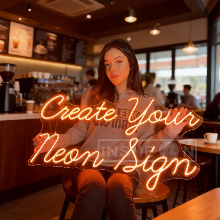 Custom LED Sign Logo Company N - огляд і ціна Lighting Decor Company
