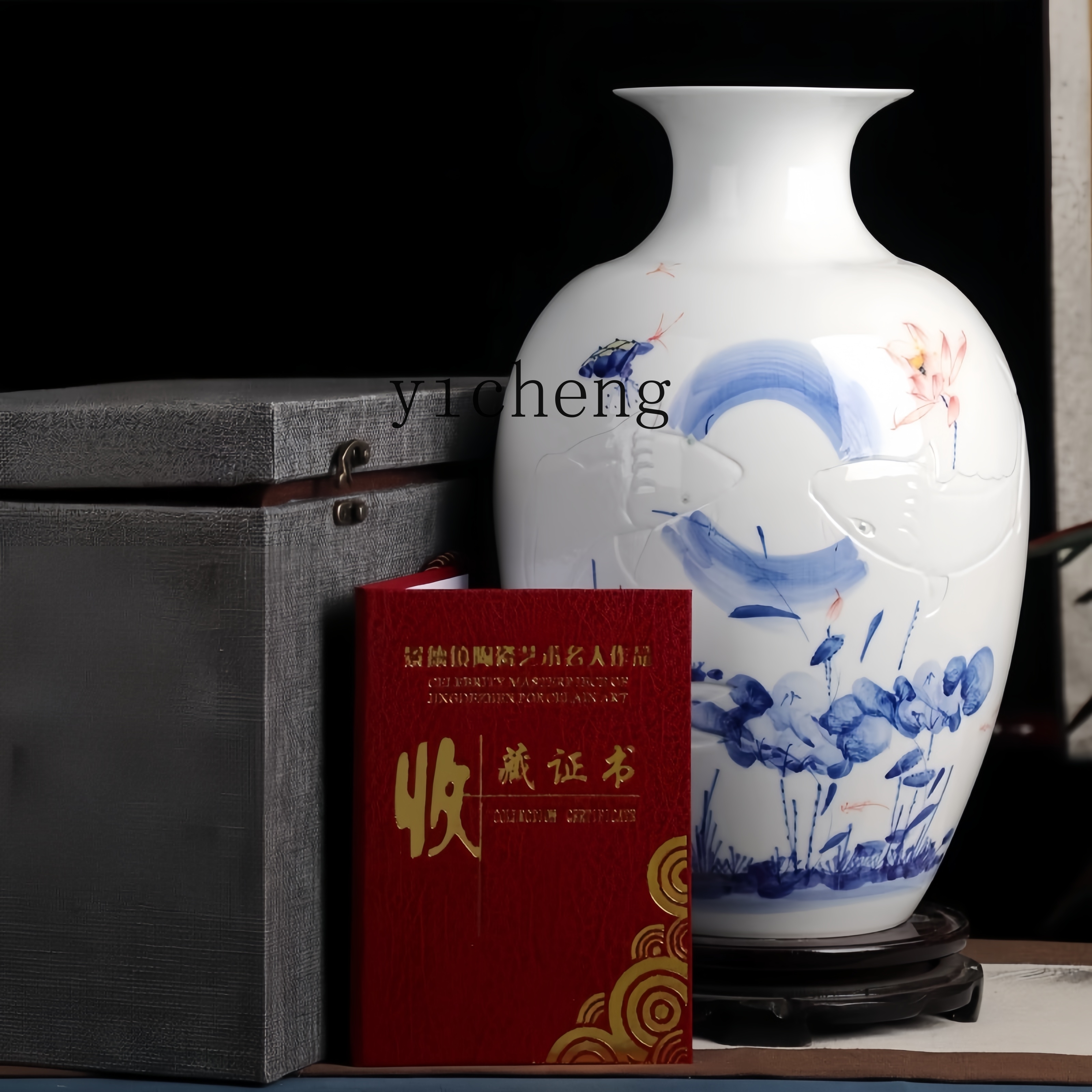 LSL Ceramic Vase Hand-painted  - огляд і ціна Lighting Decor Company