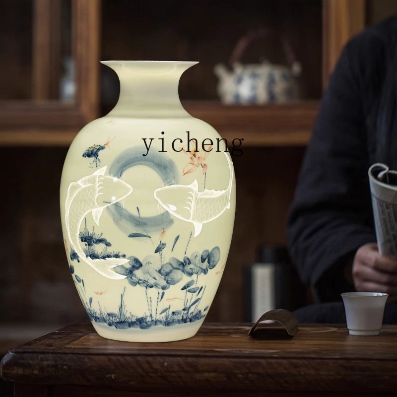 LSL Ceramic Vase Hand-painted  - огляд і ціна Lighting Decor Company